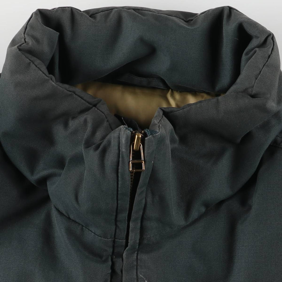 Vintage 80s-90'S Eddie Bauer Black Tag Goose Down Jacket, Men's XL polyester Khaki type Vintage Second Hand