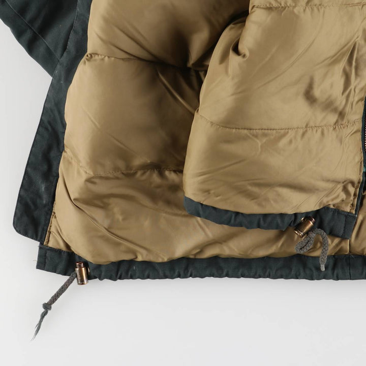 Vintage 80s-90'S Eddie Bauer Black Tag Goose Down Jacket, Men's XL polyester Khaki type Vintage Second Hand