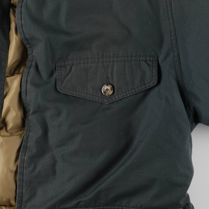 Vintage 80s-90'S Eddie Bauer Black Tag Goose Down Jacket, Men's XL polyester Khaki type Vintage Second Hand