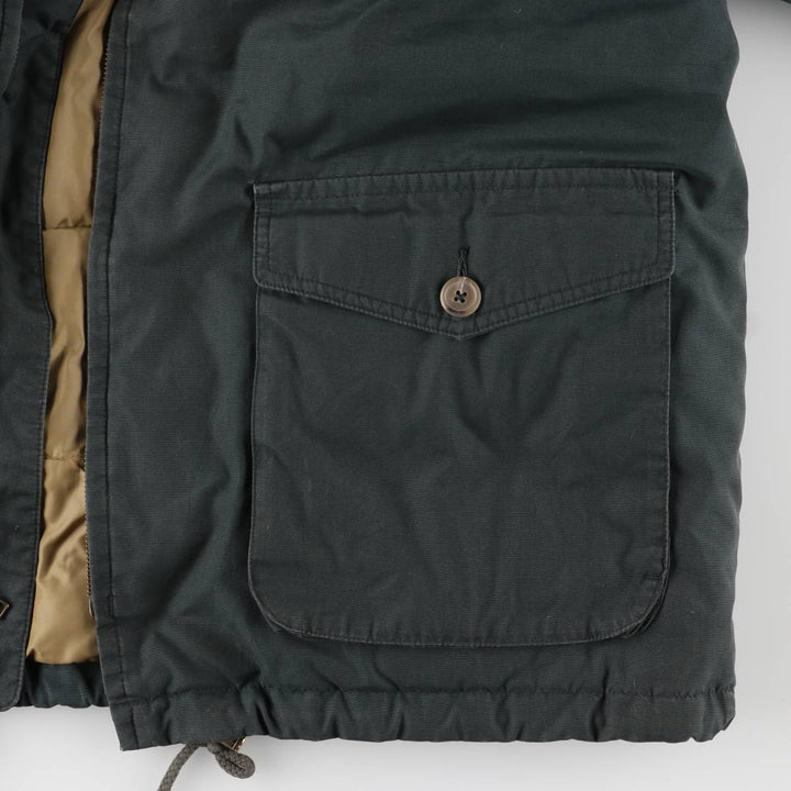 Vintage 80s-90'S Eddie Bauer Black Tag Goose Down Jacket, Men's XL polyester Khaki type Vintage Second Hand