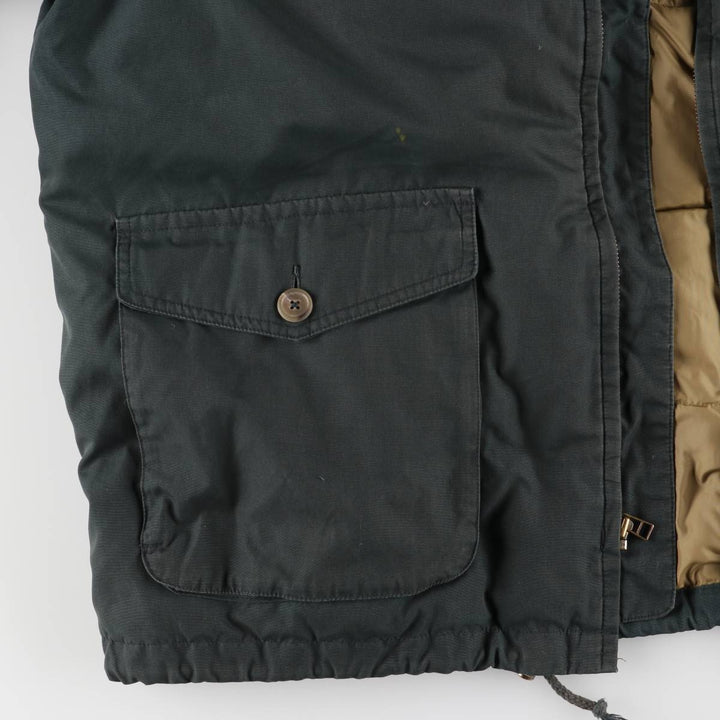 Vintage 80s-90'S Eddie Bauer Black Tag Goose Down Jacket, Men's XL polyester Khaki type Vintage Second Hand