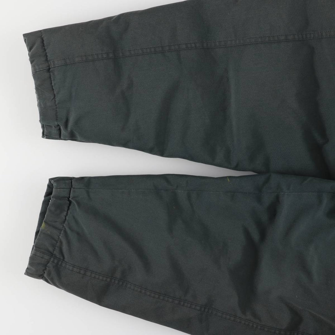 Vintage 80s-90'S Eddie Bauer Black Tag Goose Down Jacket, Men's XL polyester Khaki type Vintage Second Hand