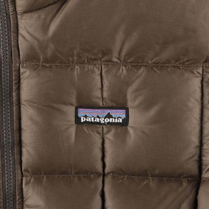 Patagonia Calder Down Jacket 27580FA11 Ripstop Goose Down Jacket, Men's Size Medium polyester brown type Vintage Second Hand