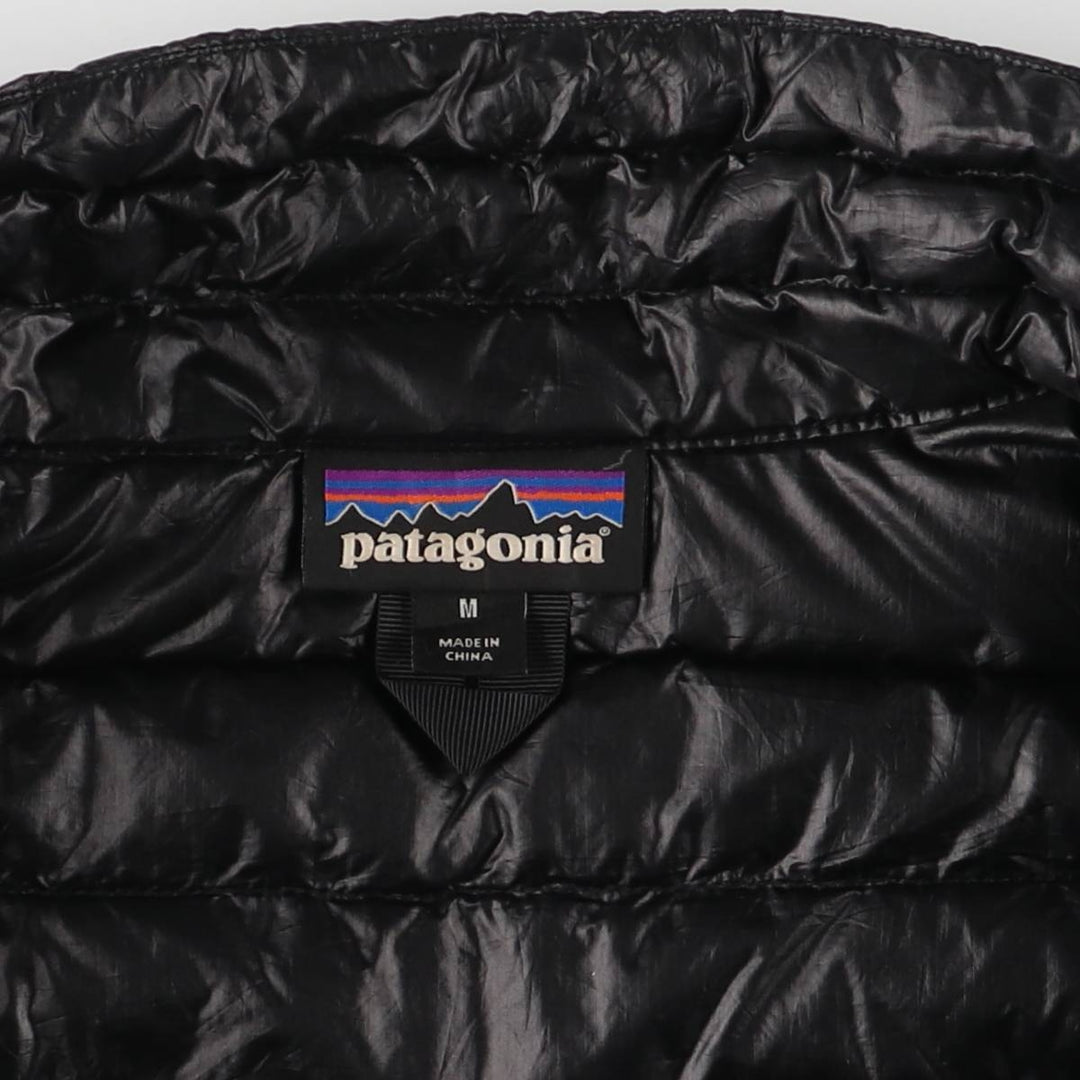 Patagonia Ultra Light Down Goose Down Jacket, Men's Size M (84757FA15) Nylon black type Vintage Second Hand