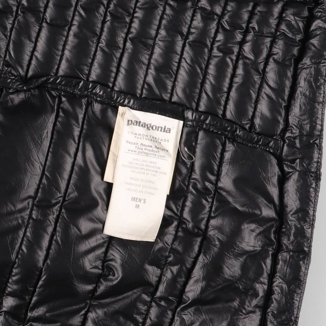 Patagonia Ultra Light Down Goose Down Jacket, Men's Size M (84757FA15) Nylon black type Vintage Second Hand