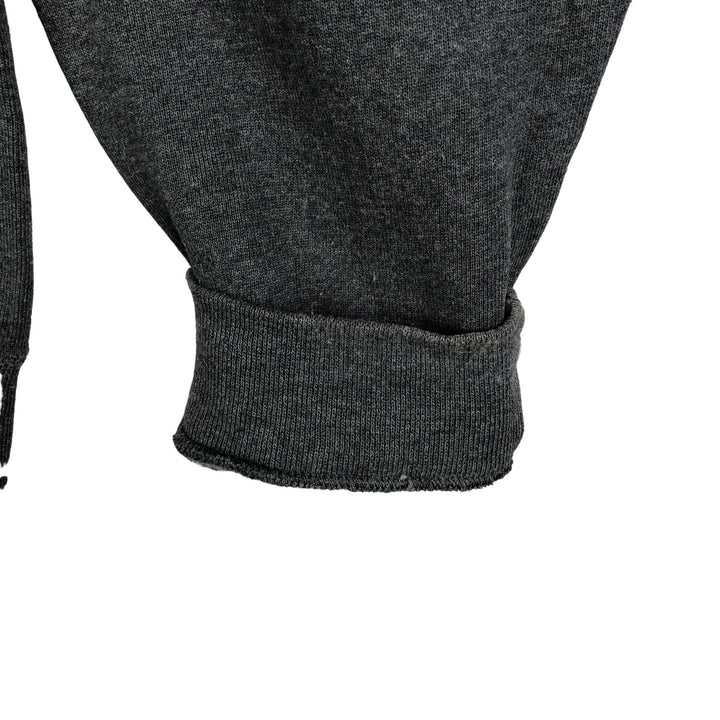 2000'S - Russell plain blank sweatshirt, men's size L cotton gray type Vintage Second Hand