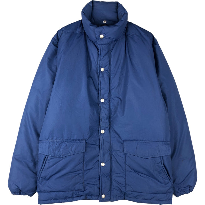 1980'S Sierra Designs Vintage Goose Down Jacket, Men's Size Medium Nylon navy blue type Vintage Second Hand
