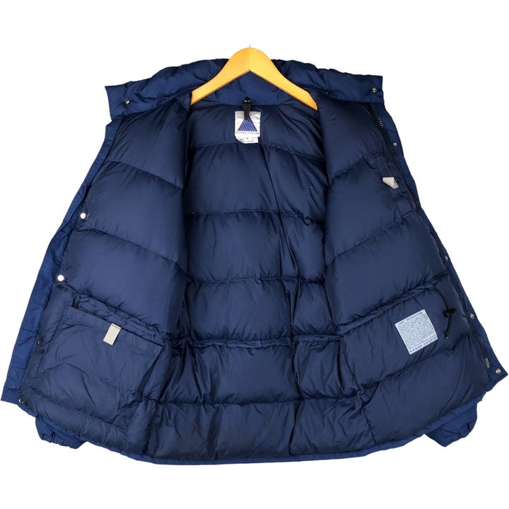 1980'S Sierra Designs Vintage Goose Down Jacket, Men's Size Medium Nylon navy blue type Vintage Second Hand