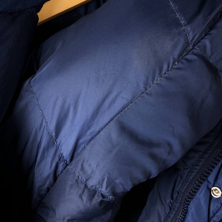1980'S Sierra Designs Vintage Goose Down Jacket, Men's Size Medium Nylon navy blue type Vintage Second Hand