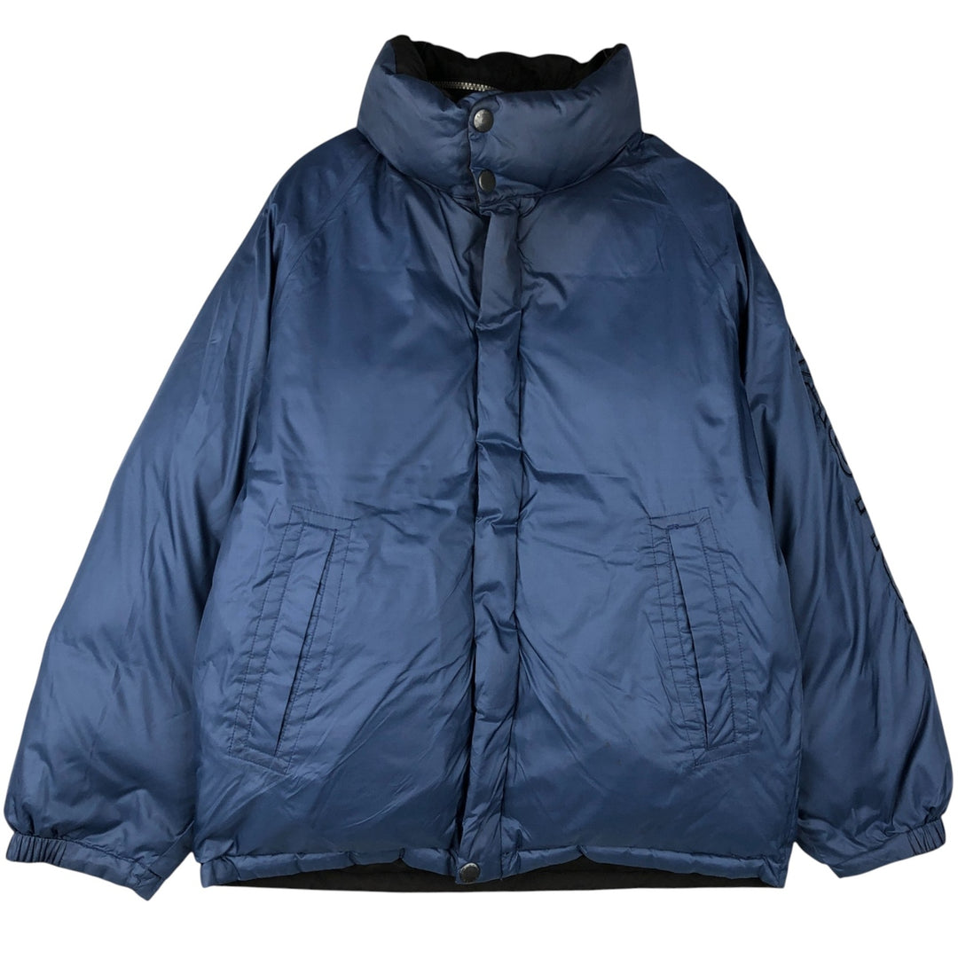 Nautica NS-83 Reversible Down Jacket, Men's Size Medium Nylon black type Vintage Second Hand