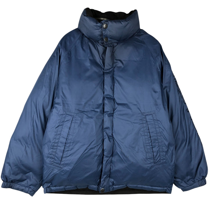 Nautica NS-83 Reversible Down Jacket, Men's Size Medium Nylon black type Vintage Second Hand