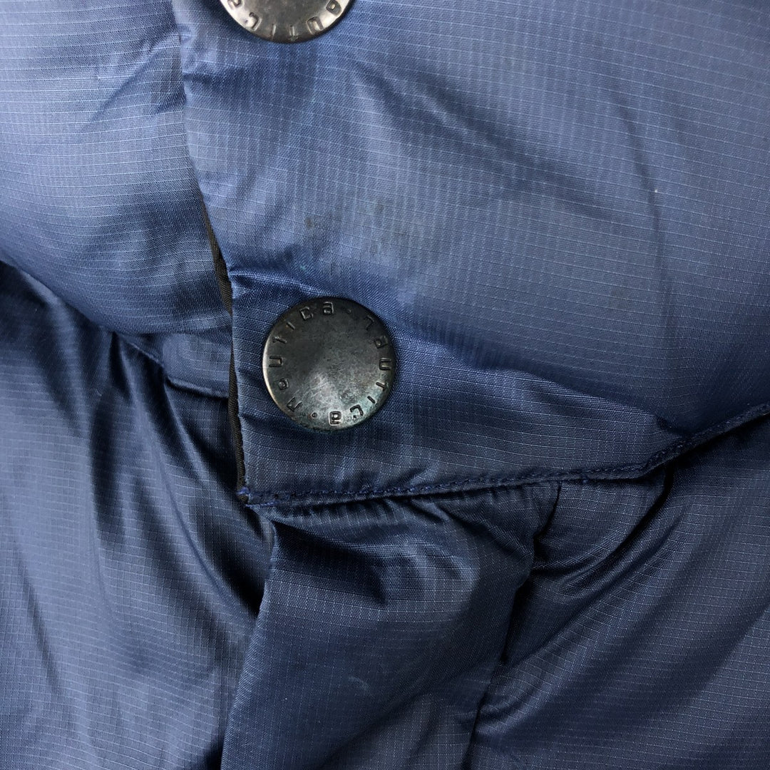 Nautica NS-83 Reversible Down Jacket, Men's Size Medium Nylon black type Vintage Second Hand