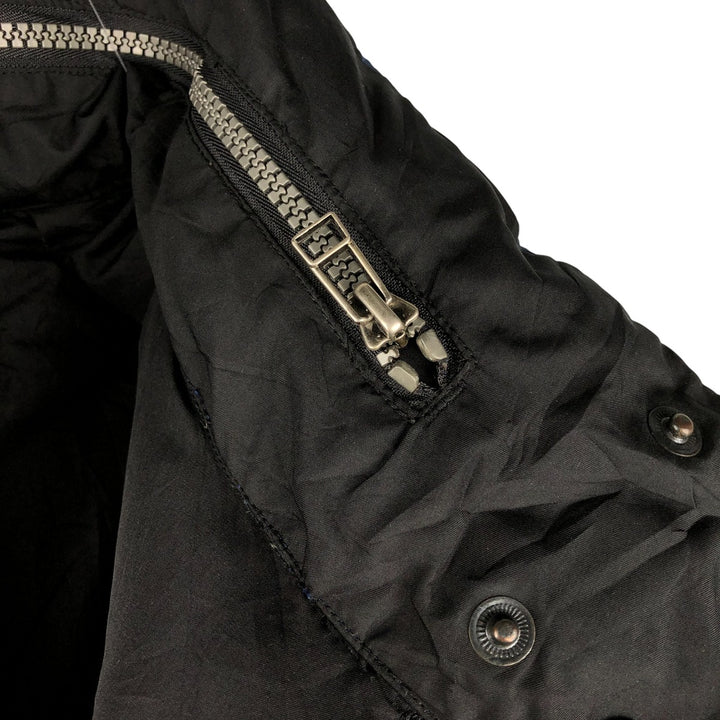 Nautica NS-83 Reversible Down Jacket, Men's Size Medium Nylon black type Vintage Second Hand