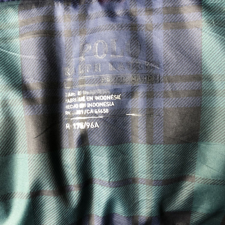 Ralph Lauren POLO RALPH LAUREN down jacket, men's size M polyester Navy blue Vintage Second Hand