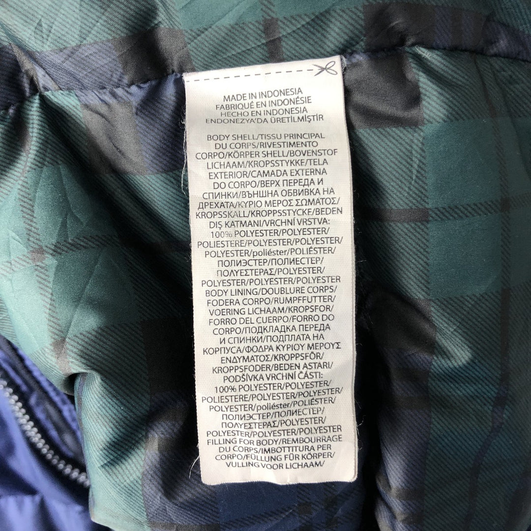 Ralph Lauren POLO RALPH LAUREN down jacket, men's size M polyester Navy blue Vintage Second Hand