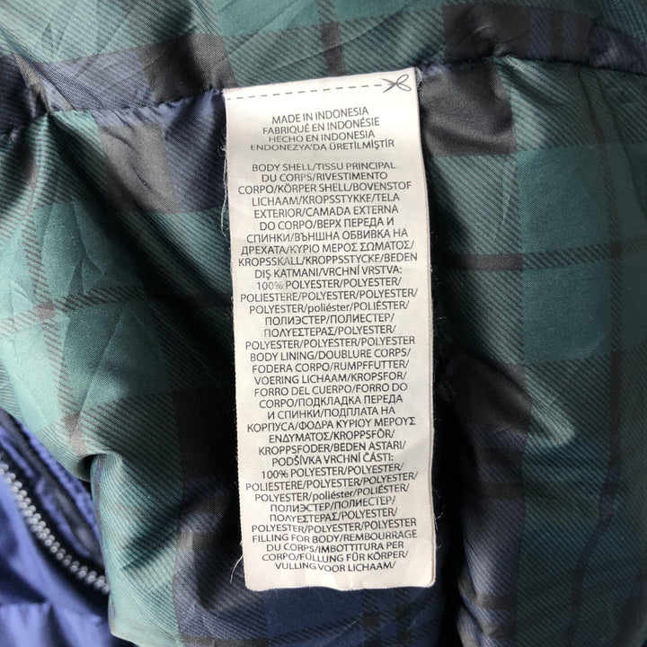 Ralph Lauren POLO RALPH LAUREN down jacket, men's size M polyester Navy blue Vintage Second Hand