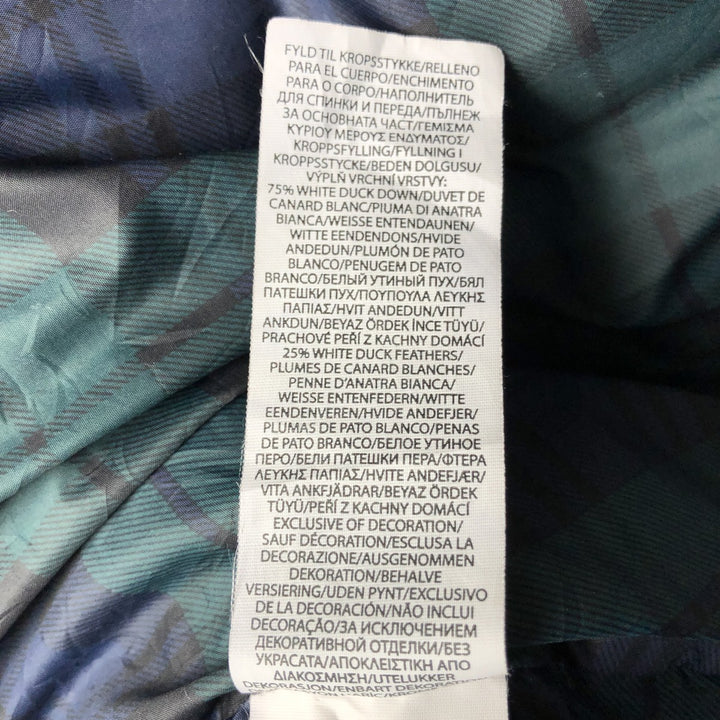 Ralph Lauren POLO RALPH LAUREN down jacket, men's size M polyester Navy blue Vintage Second Hand