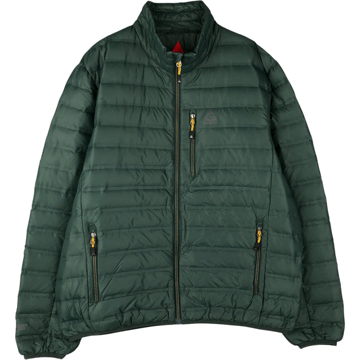 Gerry 650 Fill Power Down Jacket, Men's XL, Vintage Nylon Khaki type Vintage Second Hand