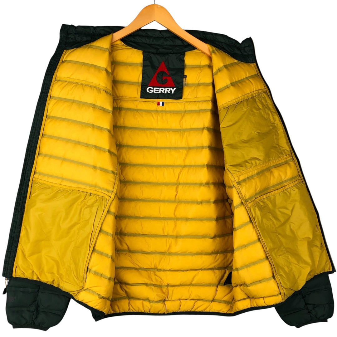 Gerry 650 Fill Power Down Jacket, Men's XL, Vintage Nylon Khaki type Vintage Second Hand