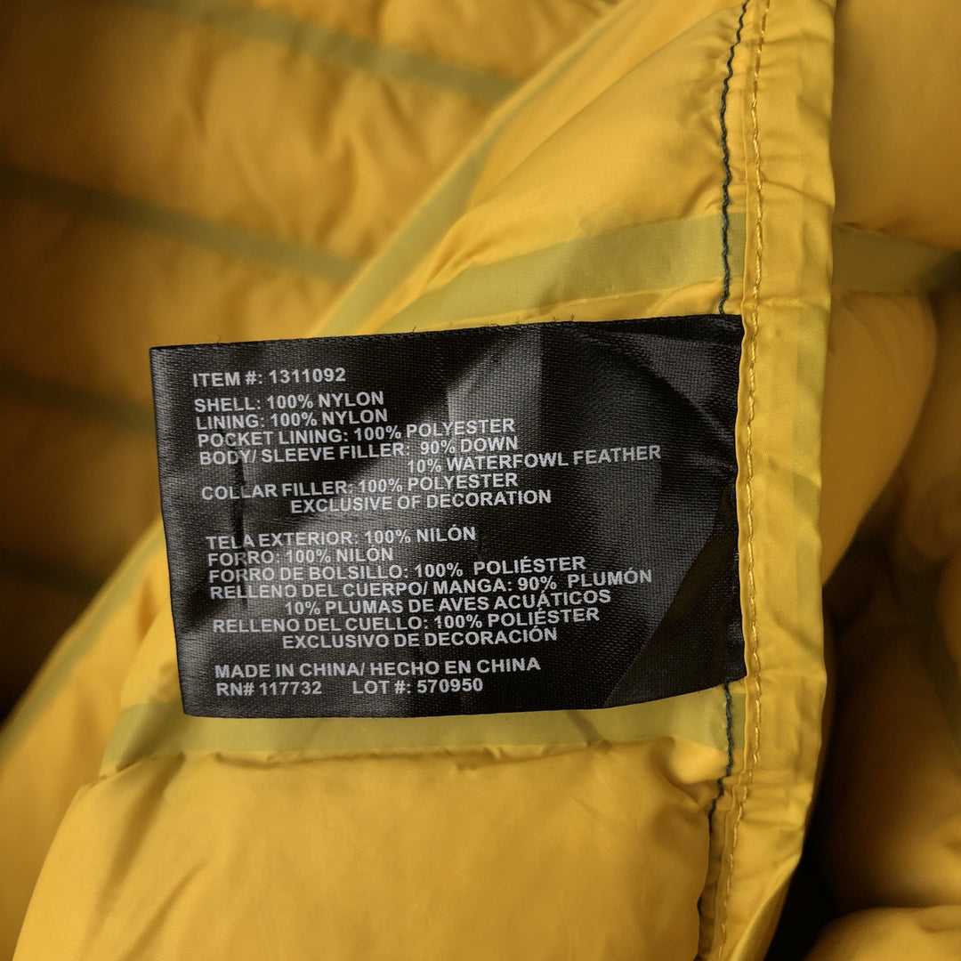 Gerry 650 Fill Power Down Jacket, Men's XL, Vintage Nylon Khaki type Vintage Second Hand