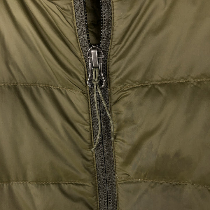 REI CO-OP 650 Fill Power Down Jacket, Men's Size L Nylon Khaki type Vintage Second Hand