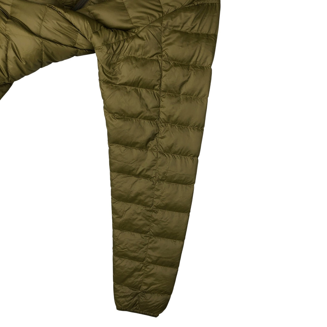 REI CO-OP 650 Fill Power Down Jacket, Men's Size L Nylon Khaki type Vintage Second Hand