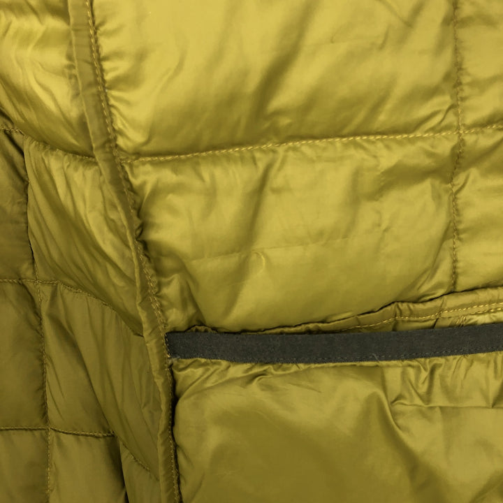 REI CO-OP 650 Fill Power Down Jacket, Men's Size L Nylon Khaki type Vintage Second Hand