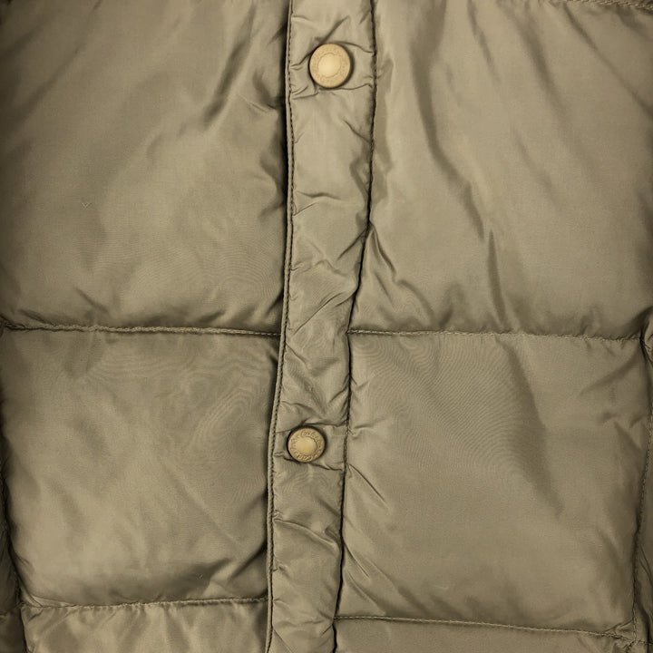 90s-00'S Cabelas Vintage Goose Down Jacket, Men's Size L Nylon Khaki type beige Vintage Second Hand