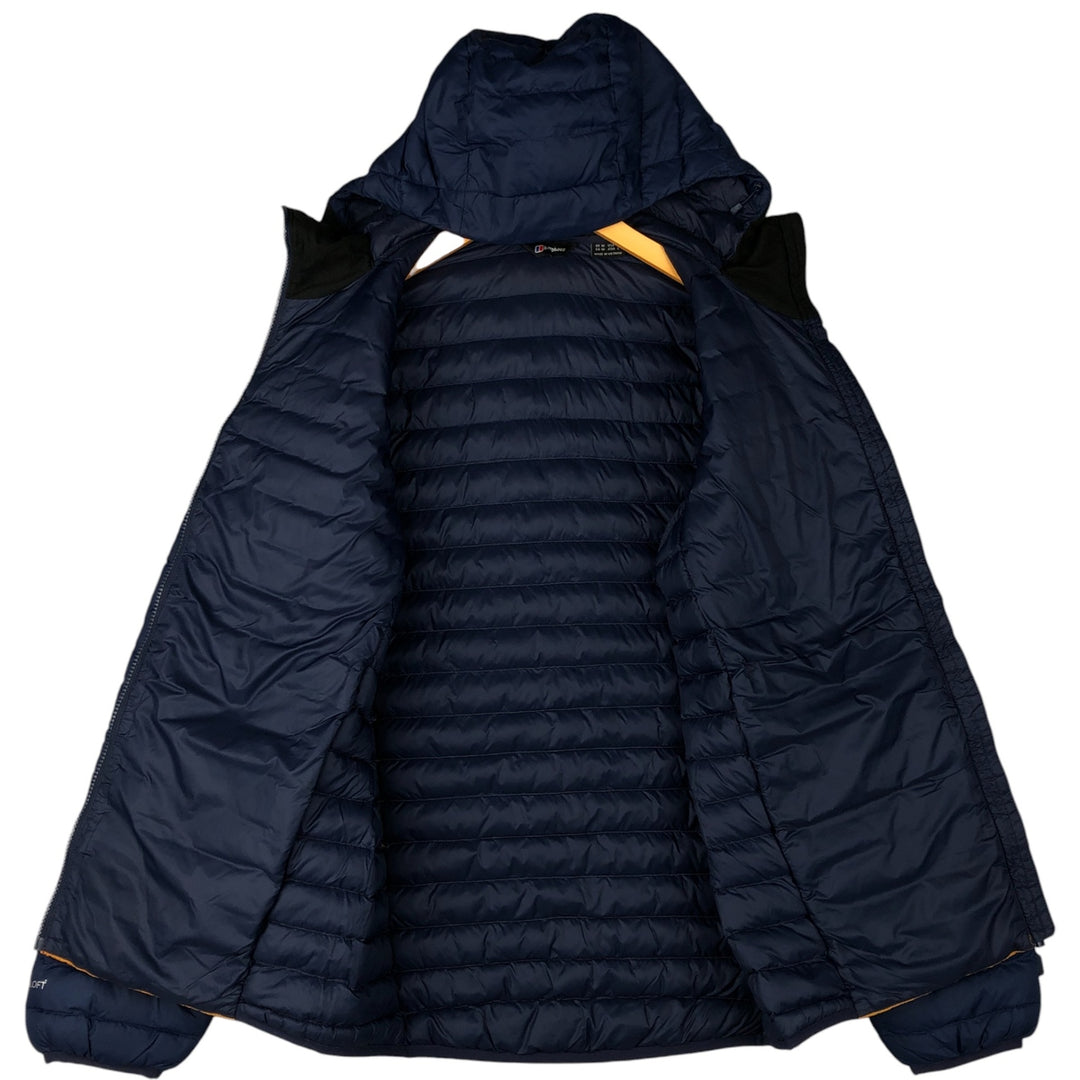 Berghaus HYDROLOFT Down Parka, Men's Size M unclear navy blue type Vintage Second Hand