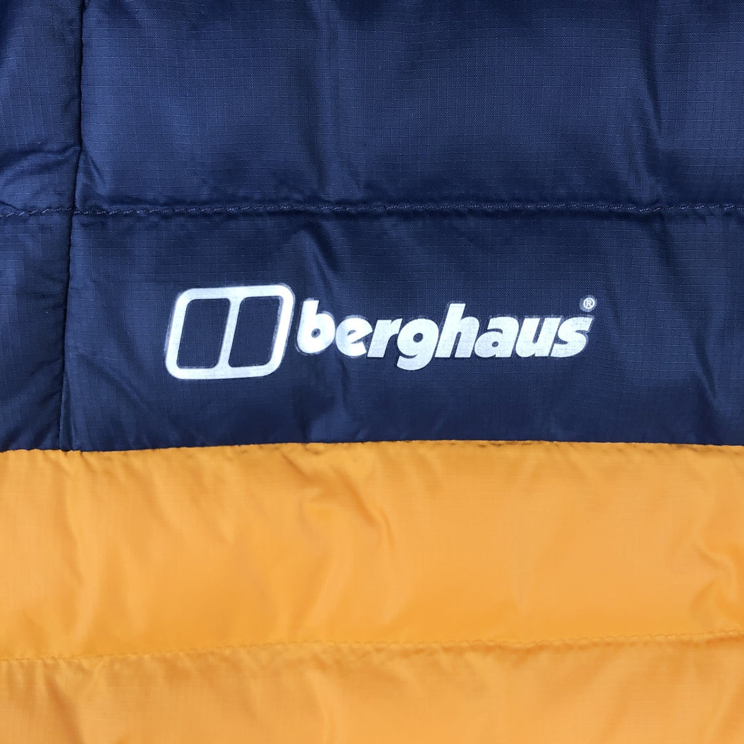 Berghaus HYDROLOFT Down Parka, Men's Size M unclear navy blue type Vintage Second Hand