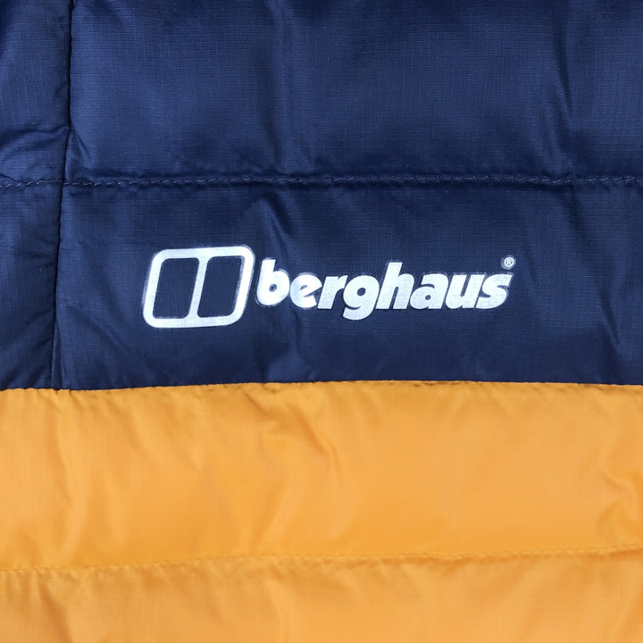 Berghaus HYDROLOFT Down Parka, Men's Size M unclear navy blue type Vintage Second Hand