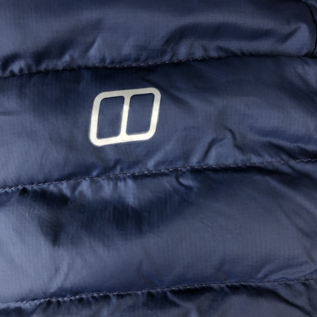 Berghaus HYDROLOFT Down Parka, Men's Size M unclear navy blue type Vintage Second Hand