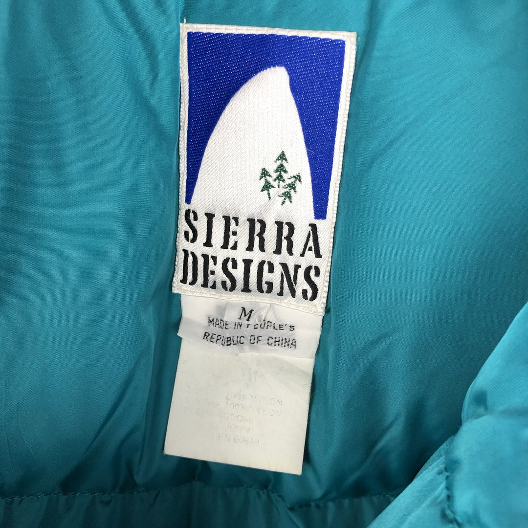 Sierra Designs Goose Down Parka, Men's Size M Nylon blue type Vintage Second Hand
