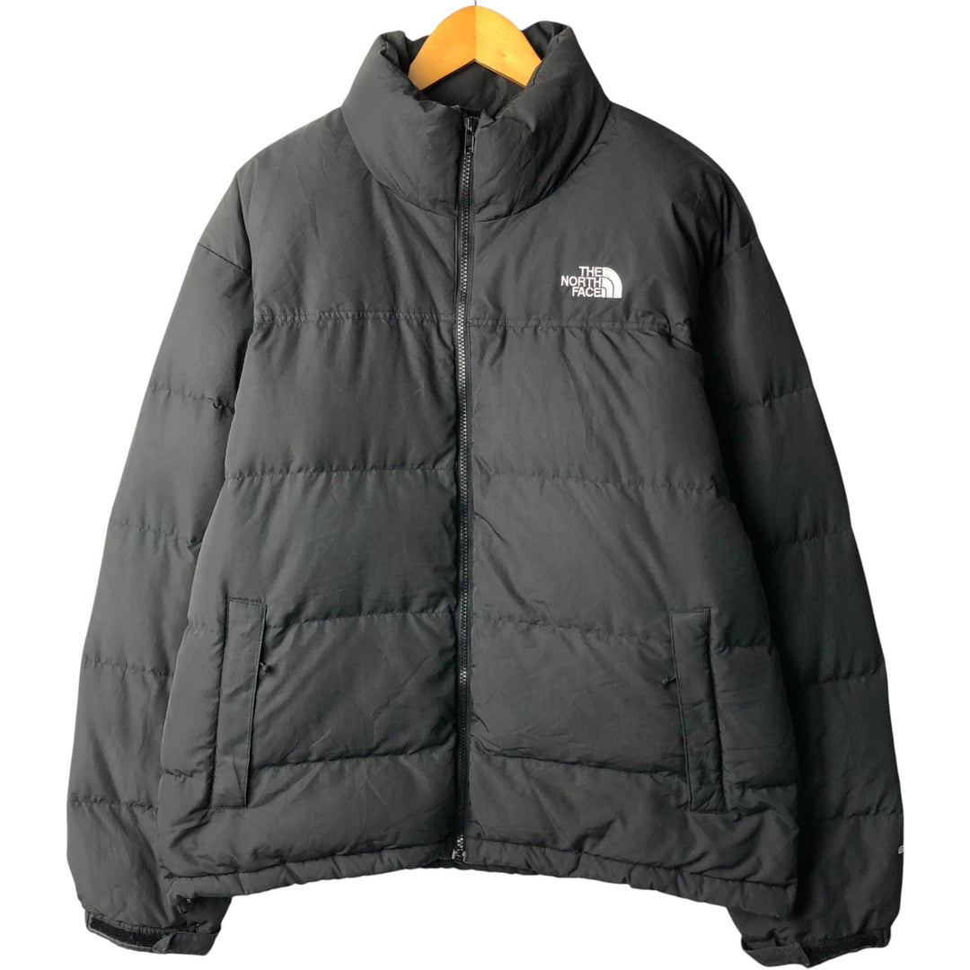 The North Face 550 Fill Power Goose Down Jacket, Men's Size L polyester black type Vintage Second Hand