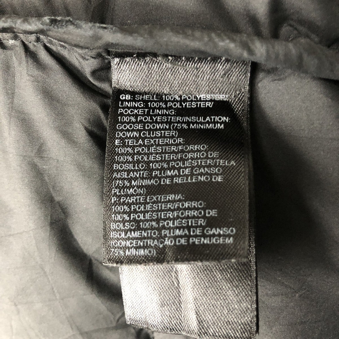 The North Face 550 Fill Power Goose Down Jacket, Men's Size L polyester black type Vintage Second Hand