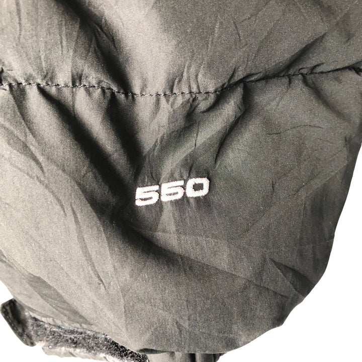 The North Face 550 Fill Power Goose Down Jacket, Men's Size L polyester black type Vintage Second Hand