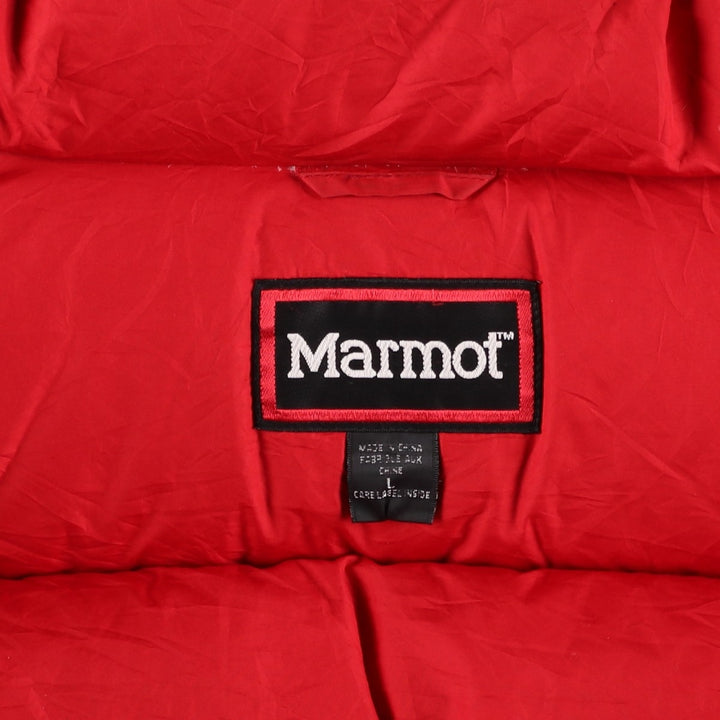 Marmot Down Parka, Men's Size L Nylon black type Vintage Second Hand