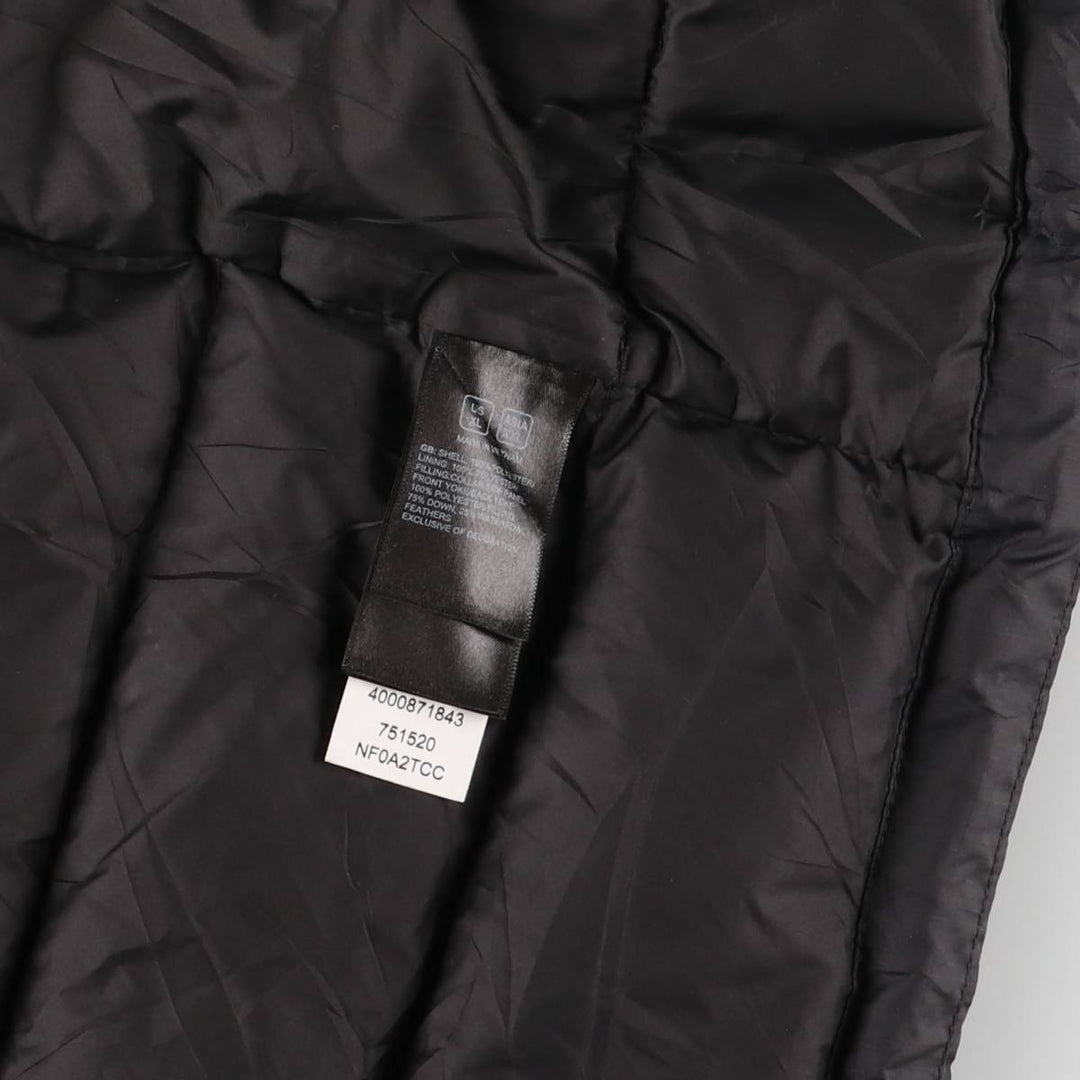 The North Face 550 Fill Power Down Jacket, Men's XL polyester black type Vintage Second Hand