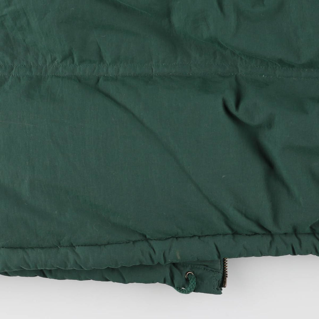 00'S Eddie Bauer goose down jacket, men's size L Nylon green type Vintage Second Hand