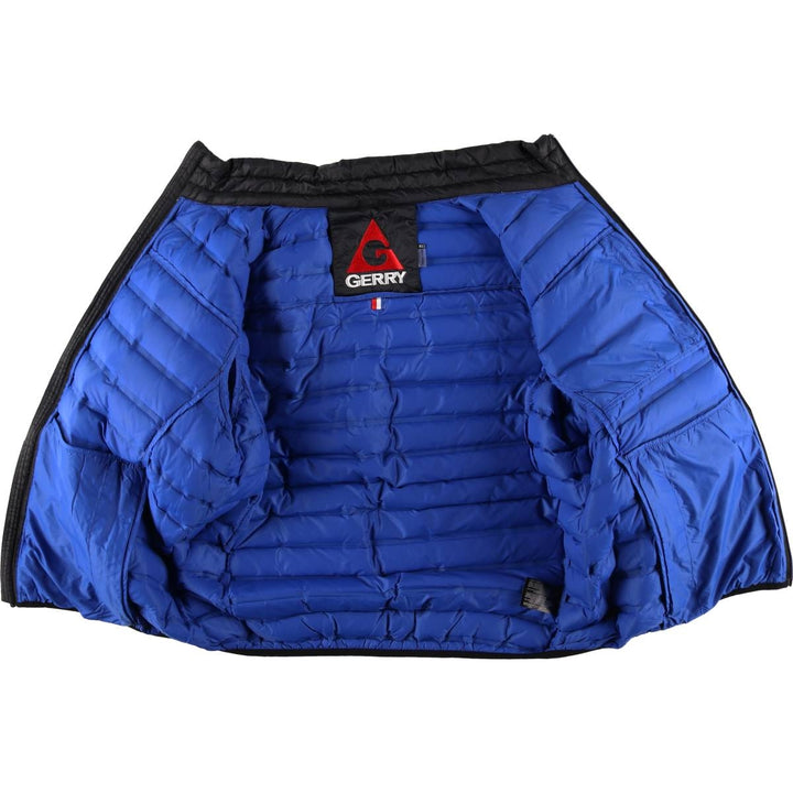 Gerry 650 Fill Power Down Jacket, Men's XL Nylon black type Vintage Second Hand