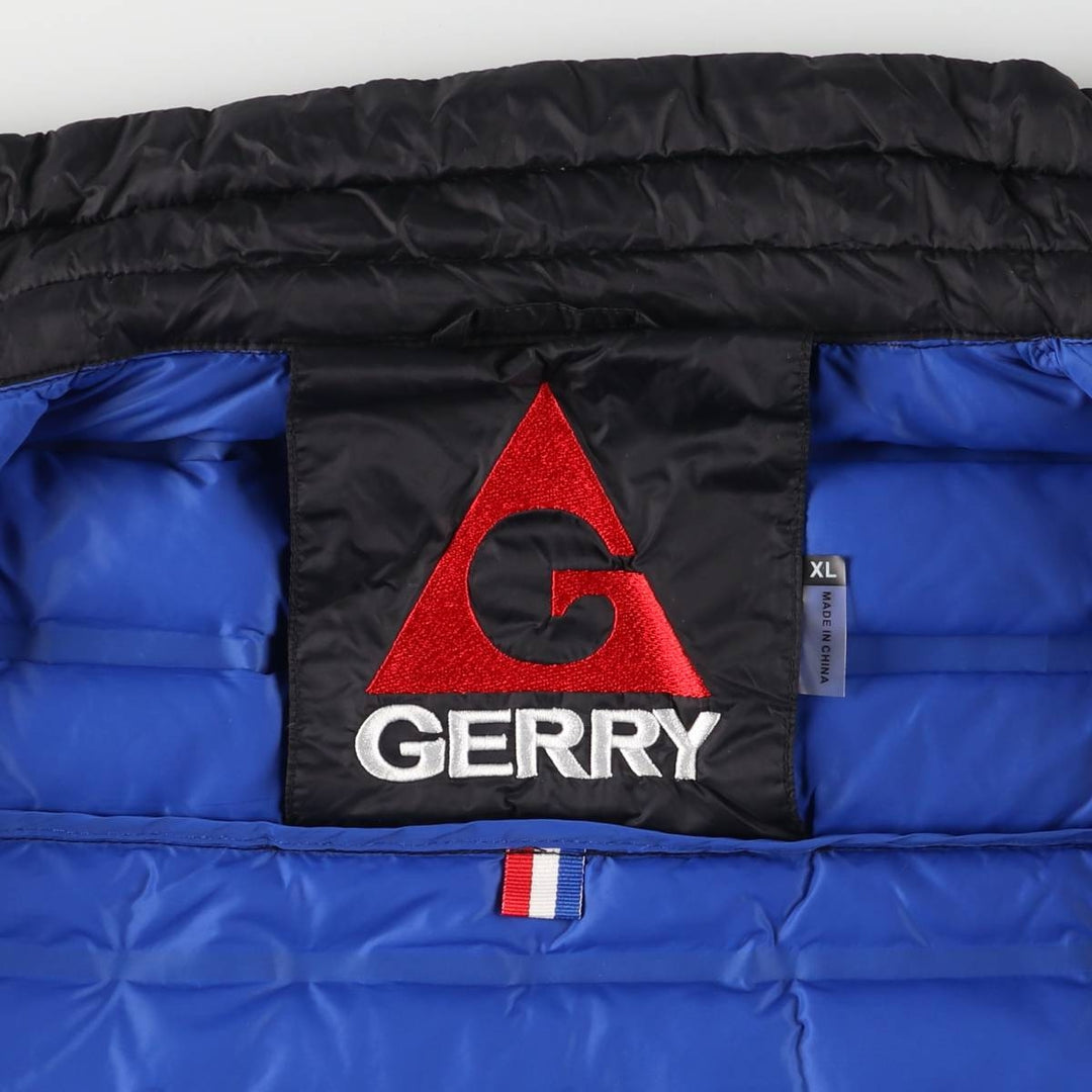 Gerry 650 Fill Power Down Jacket, Men's XL Nylon black type Vintage Second Hand