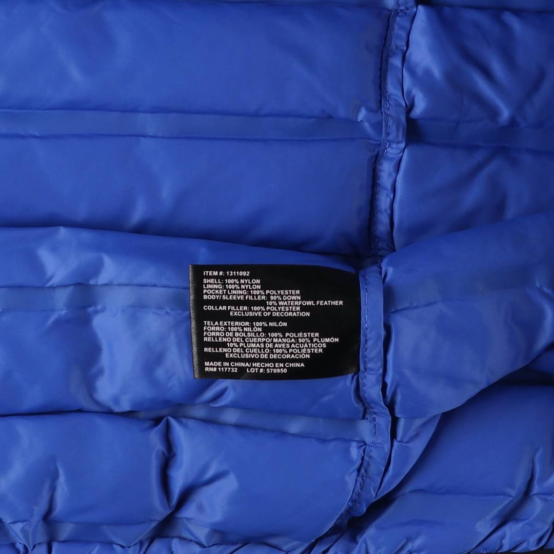 Gerry 650 Fill Power Down Jacket, Men's XL Nylon black type Vintage Second Hand