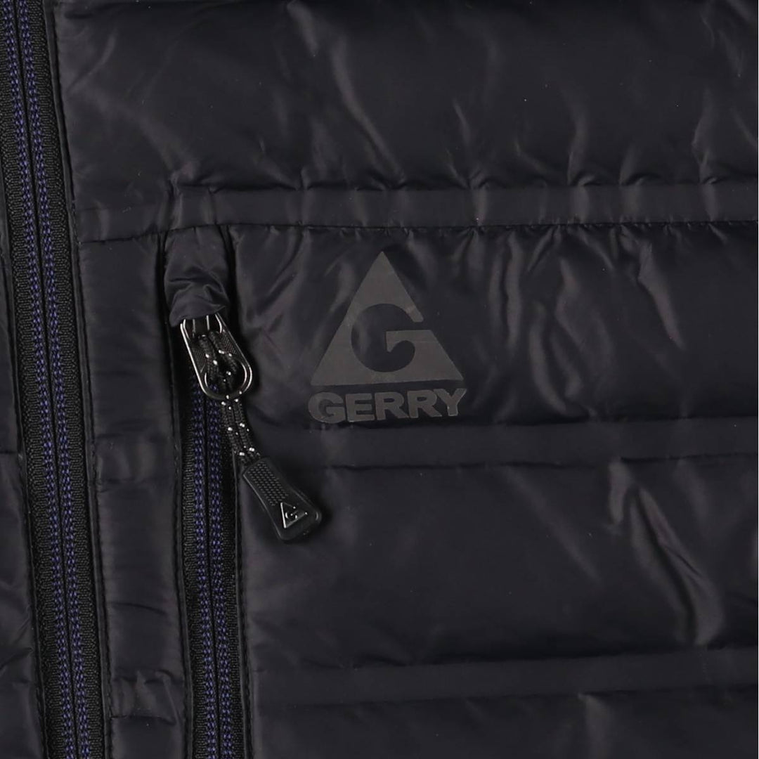 Gerry 650 Fill Power Down Jacket, Men's XL Nylon black type Vintage Second Hand