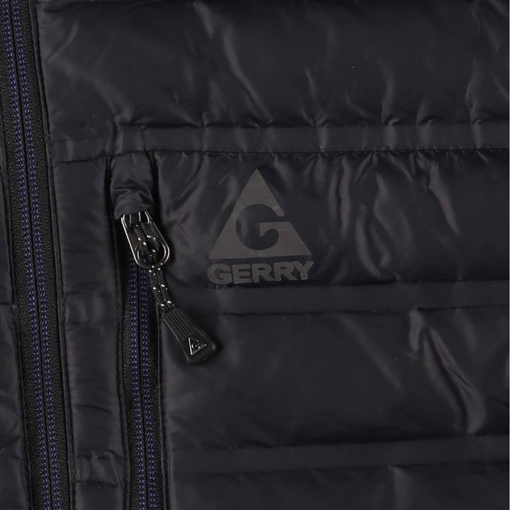 Gerry 650 Fill Power Down Jacket, Men's XL Nylon black type Vintage Second Hand