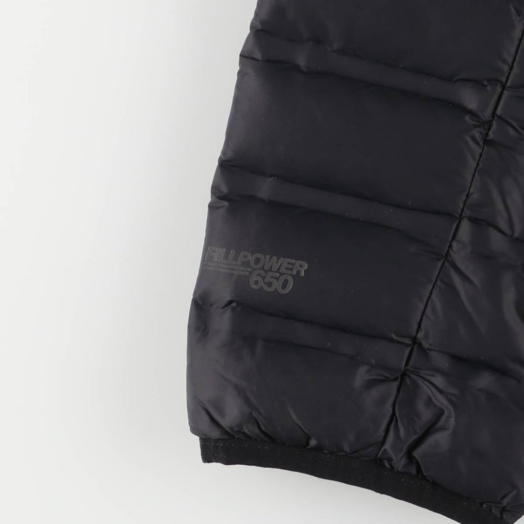 Gerry 650 Fill Power Down Jacket, Men's XL Nylon black type Vintage Second Hand