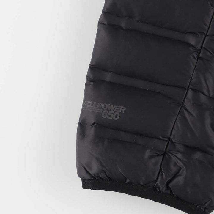 Gerry 650 Fill Power Down Jacket, Men's XL Nylon black type Vintage Second Hand