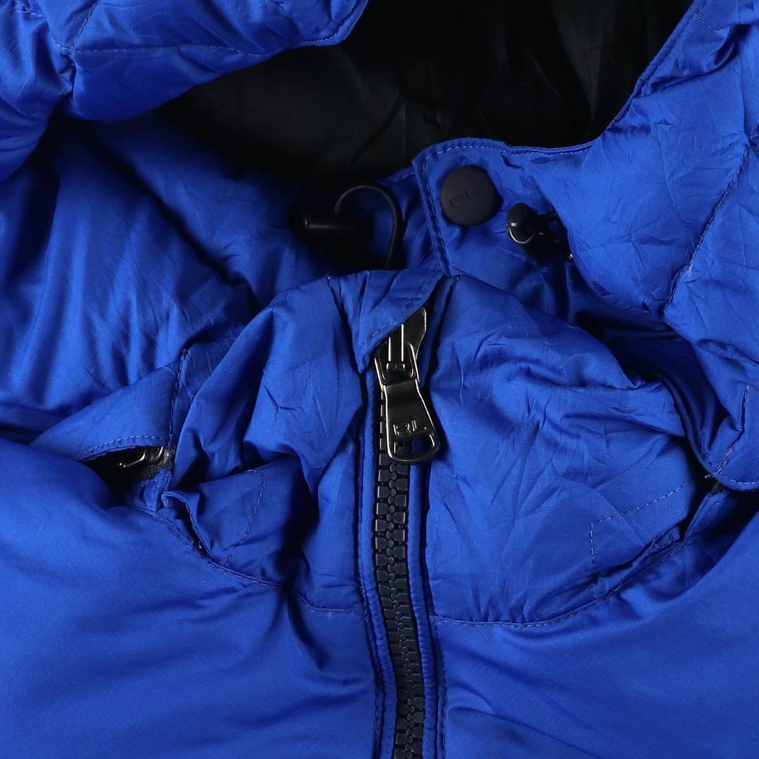 Ralph Lauren POLO RALPH LAUREN PERFORMANCE Down Parka, Men's Size L polyester blue type Vintage Second Hand