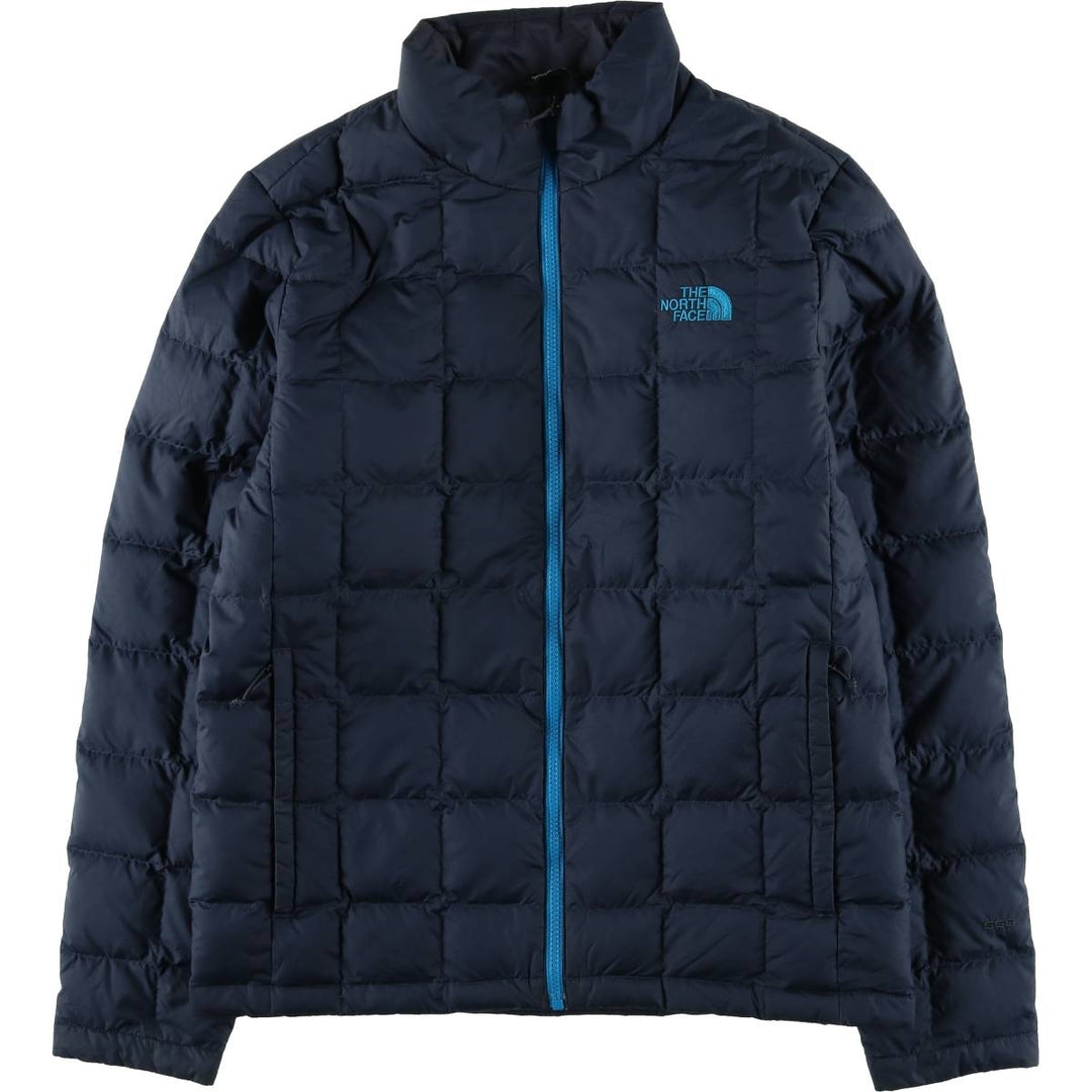The North Face 550 Fill Power Goose Down Jacket, Men's Size M polyester navy blue type Vintage Second Hand