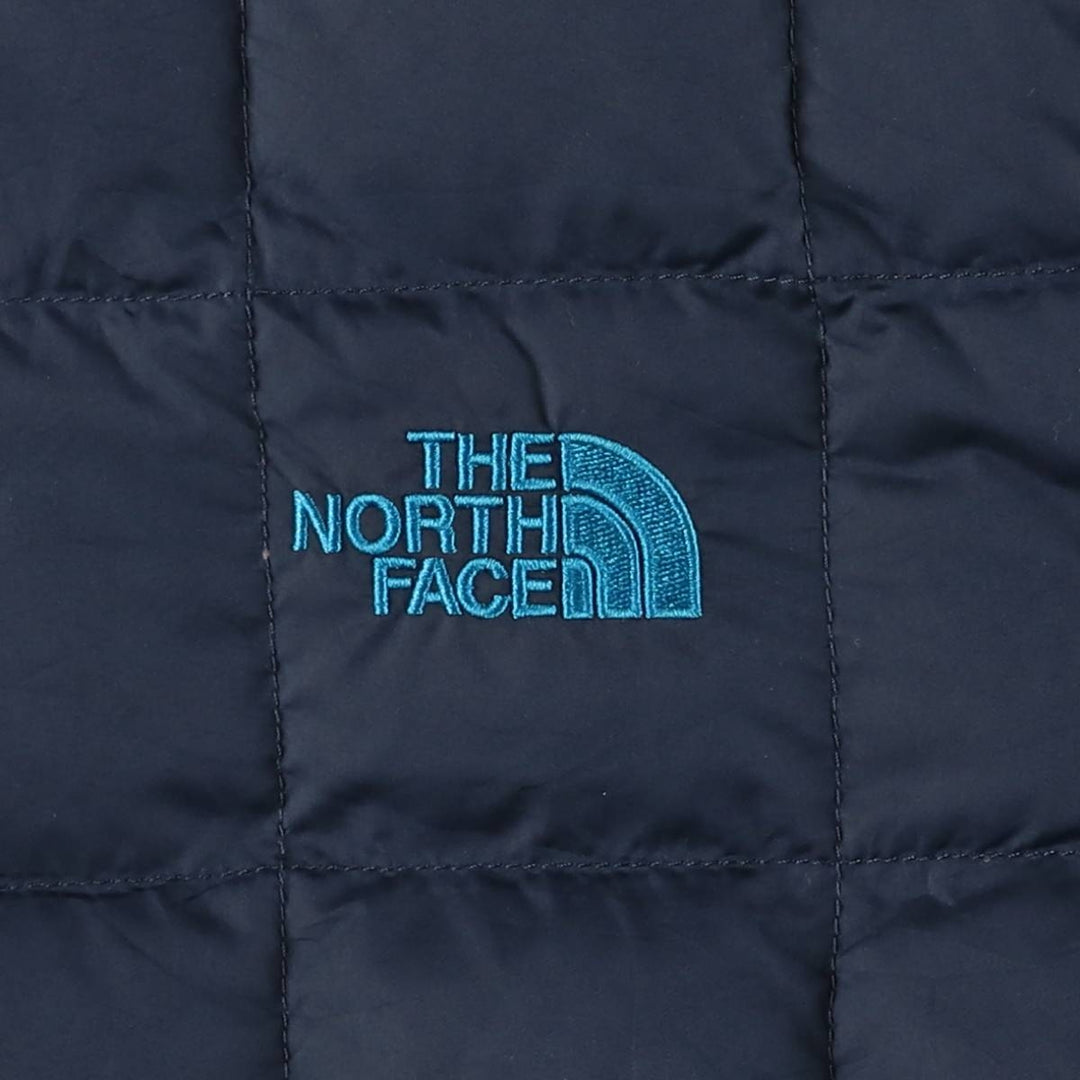 The North Face 550 Fill Power Goose Down Jacket, Men's Size M polyester navy blue type Vintage Second Hand