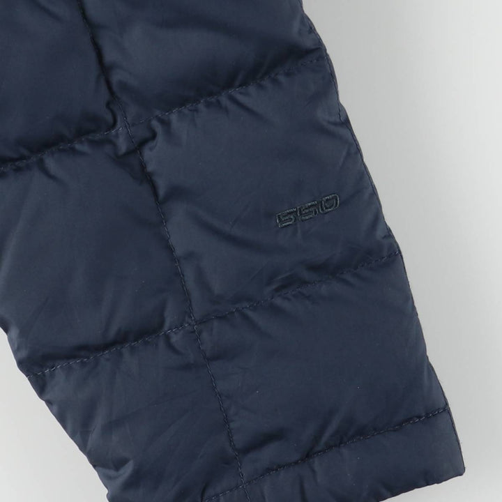 The North Face 550 Fill Power Goose Down Jacket, Men's Size M polyester navy blue type Vintage Second Hand